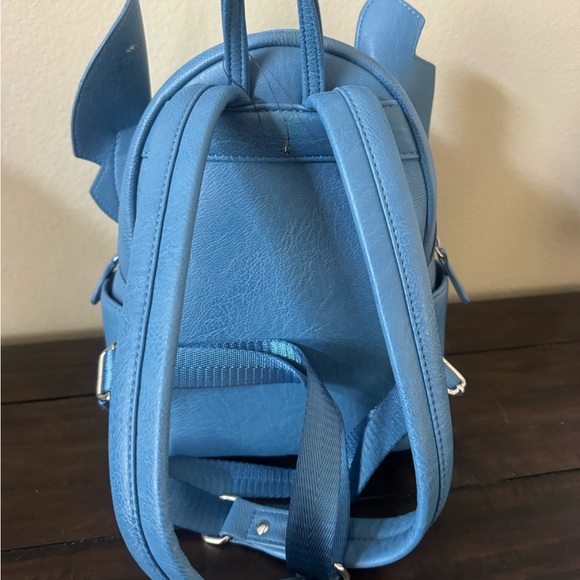 Loungefly Kids Blue Stitch Character Mini Backpack - Picture 3 of 4